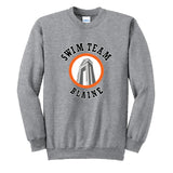 Blaine Swim Team Crewneck Sweatshirt