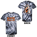 Blaine Wrestling Contrast Cyclone Tie-Dye Tee