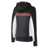 Baker Basketball White & Black Ladies Full Zip-Up Hoodie