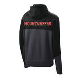Baker Basketball White & Black Men's Zip-Up Hoodie