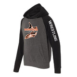 Barracuda Wrestling Raglan Hooded Sweatshirt (Adult/Youth/Toddler)