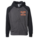 Blaine Soccer Club Raglan Full Zip-Up Hoodie