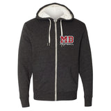 MB Football Sherpa Lined Hooded Sweatshirt
