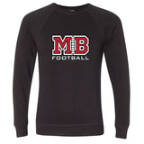 MB Football Raglan Crewneck Sweatshirt