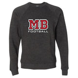 MB Football Raglan Crewneck Sweatshirt