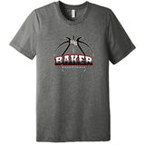 Baker Basketball Triblend Tee