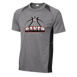 Baker Basketball Colorblock Performance Tee