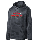 MB Mountaineers Football CamoHex Hooded Sweatshirt