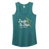 MOPS Decide To Rise Ladies Racerback Tank-Top