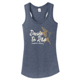 MOPS Decide To Rise Ladies Racerback Tank-Top