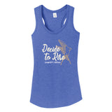 MOPS Decide To Rise Ladies Racerback Tank-Top