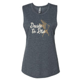 MOPS Decide To Rise Ladies Muscle Tank-Top