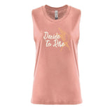 MOPS Decide To Rise Ladies Muscle Tank-Top