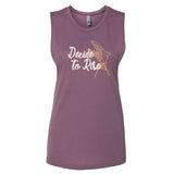 MOPS Decide To Rise Ladies Muscle Tank-Top
