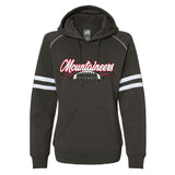 Mountaineers Football Women's Varsity Fleece Piped Hooded Sweatshirt