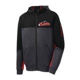 Mt. Bake Baseball Colorblock Full Zip-Up Hooded Jacket