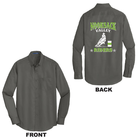 Nooksack Valley Riders Long-Sleeve Button-Up Shirt