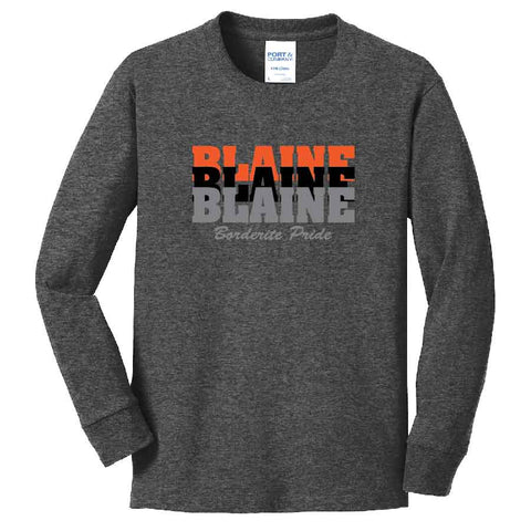 BES Charcoal Long Sleeve Shirt
