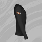 BHS Track/Field Long Sleeve Compression Shirt - Black
