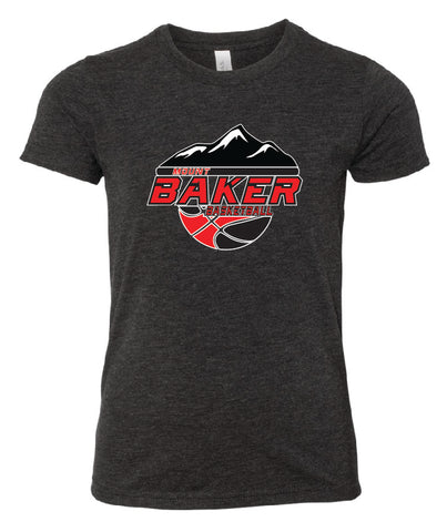 Baker Basketball Youth Triblend Tee