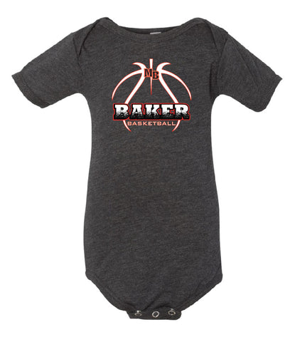 Baker Basketball Infant Onesie
