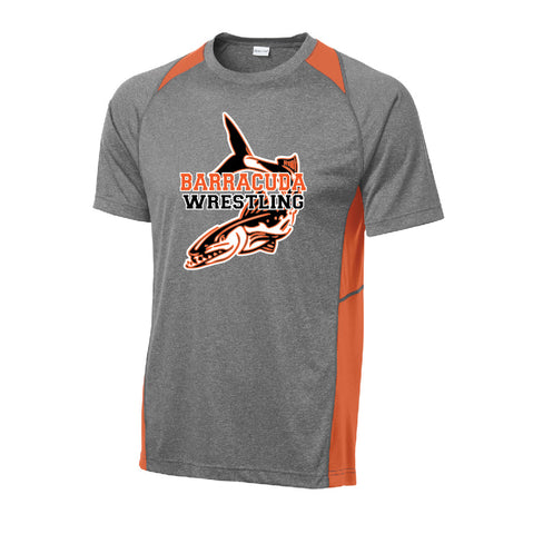Barracuda Wrestling Colorblock Contender Performance Tee (Adult/Youth)
