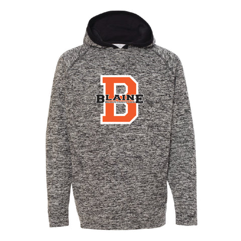 BHC Youth Charcoal Fleck Hooded Sweatshirt