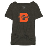 BHC Glitter Logo Twist-Tie Tee (Adult & Youth Sizes)