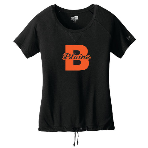 BHC Blaine Glitter Logo Black Cinch Tee
