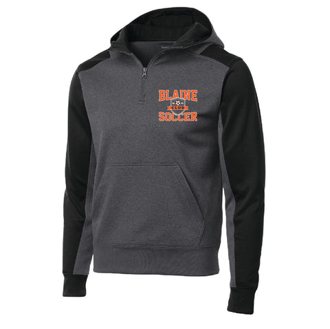 Blaine Soccer Club Colorblock Quarter Zip Hoodie