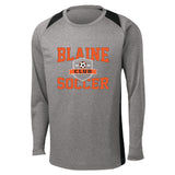 Blaine Soccer Club Long-Sleeve Colorblock Performance Tee