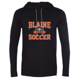 Blaine Soccer Club Long-Sleeve Hooded Shirt (Adult/Youth/Ladies Sizes)