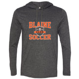 Blaine Soccer Club Long-Sleeve Hooded Shirt (Adult/Youth/Ladies Sizes)