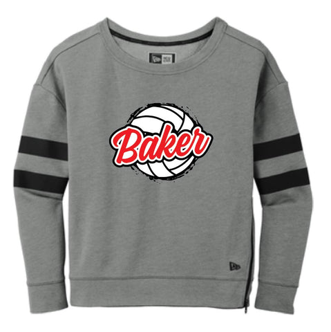 Mt. Baker Volleyball Tri-Blend Varsity Crewneck