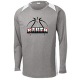 MB Basketball Long-Sleeve Colorblock Performance Tee (Adult Sizes Only)