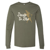 MOPS Decide To Rise Unisex Long-Sleeve T-Shirt