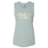 MOPS Decide To Rise Ladies Muscle Tank-Top