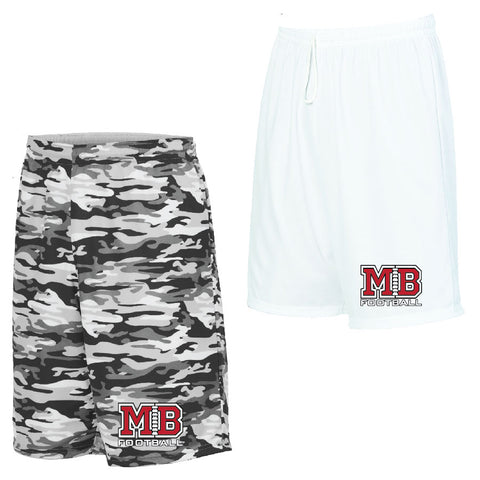 MB Football Reversible Wicking Shorts