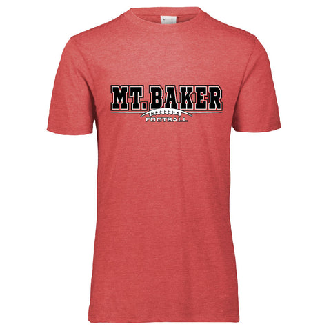 Mt. Baker Football Tri-Blend Short Sleeve Tee