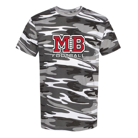 MB Football White Camo T-shirt