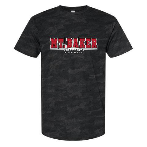 Mt. Baker Football Storm Camo T-Shirt