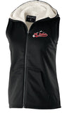 Mt. Baker Baseball Ladies Sherpa Hooded Vest