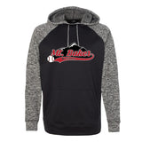 Mt. Baker Baseball Colorblock Cosmic Raglan Hooded Sweatshirt