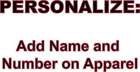 PERSONALIZE - Add Name OR Number