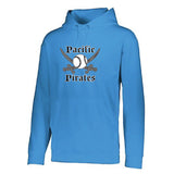 Pacific Pirates Wicking Fleece Hooded Sweatshirt (Adult & Youth Sizes)