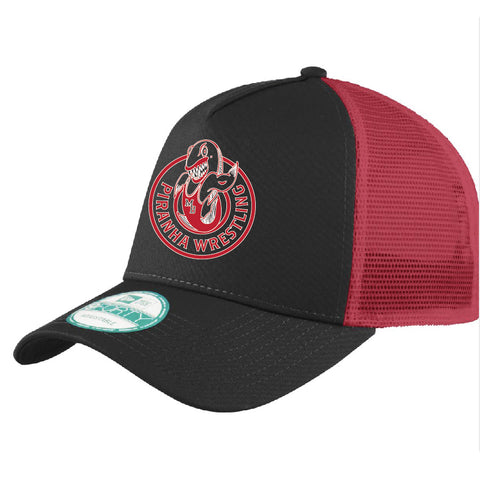 Piranha Wrestling Big Logo Snapback Trucker Hat