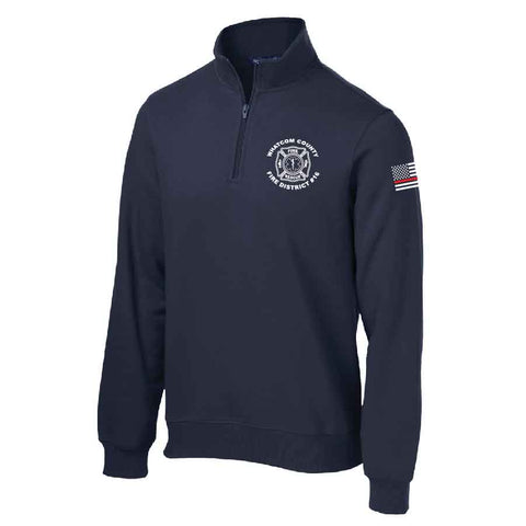 Whatcom County Fire District #16 Quarter Zip Pullover
